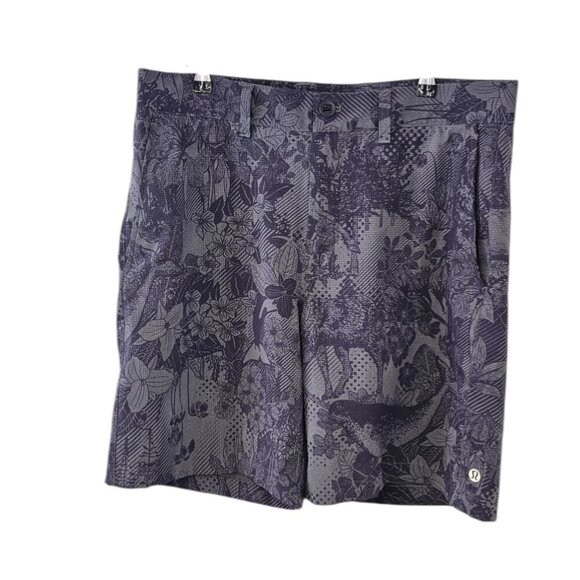 Lululemon Mens Team Canada Woven Air 9" Unlined Shorts, Tapestry Pride Purple,33 - Picture 1 of 9